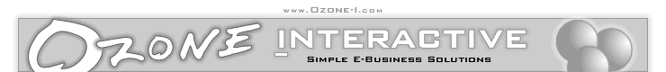 Ozone Interactive - Simple E-Business Solutions